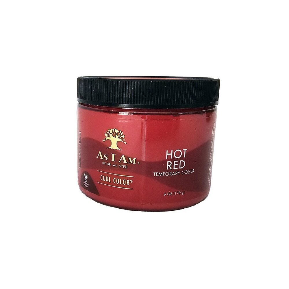 As I am Curl Color Hot Red Temporary Color